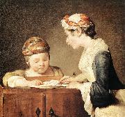 jean-Baptiste-Simeon Chardin The Young Schoolmistress china oil painting reproduction